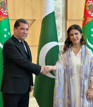 Pakistanyň ilçisi sungatda hyzmatdaşlygy giňeldilmegini teklip etdi