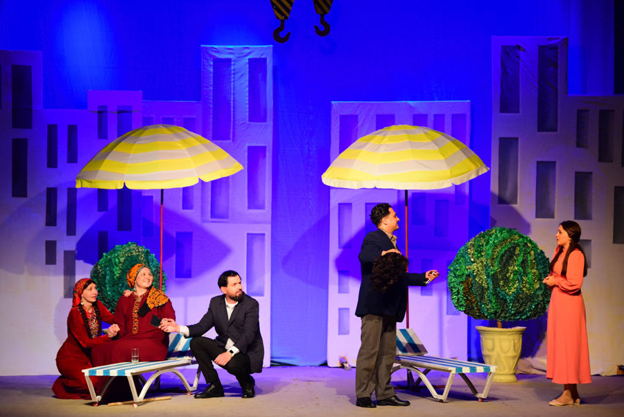 The premiere of the play 