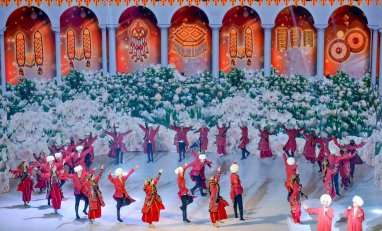 What cultural events will be held in Turkmenistan in October?