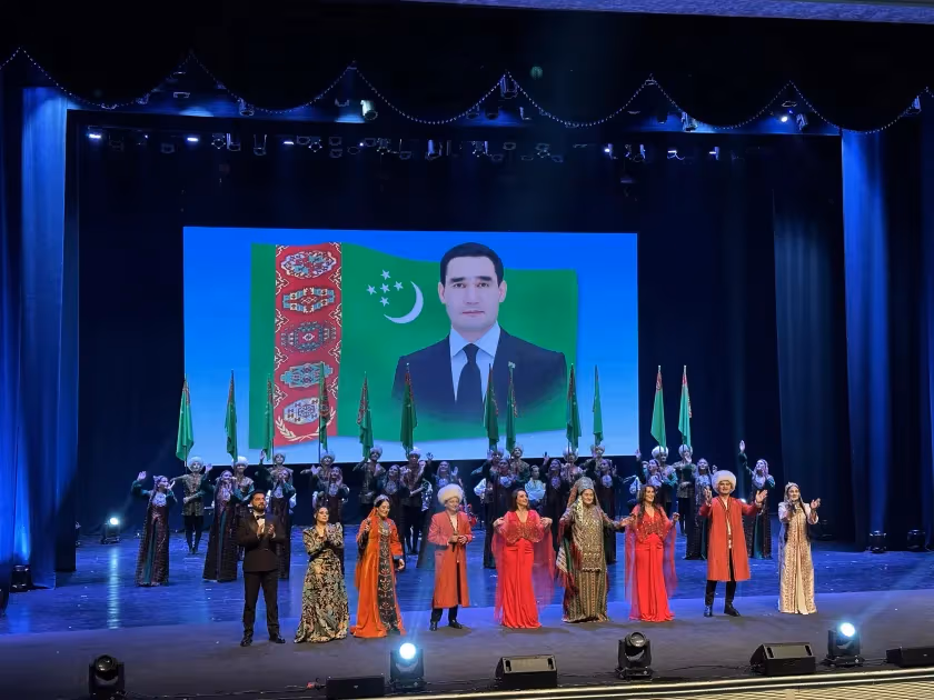 The Days of Culture of Turkmenistan in Azerbaijan concluded with a concert in Ganja.