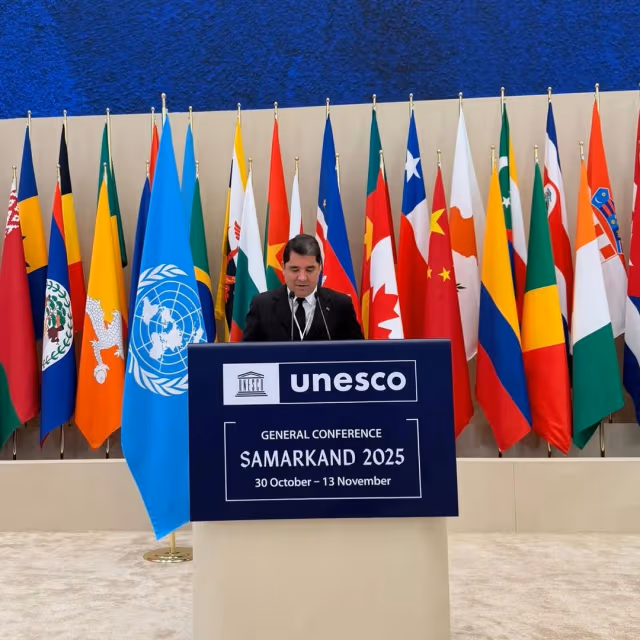 Turkmenistan presented its position at the UNESCO General Conference in Samarkand