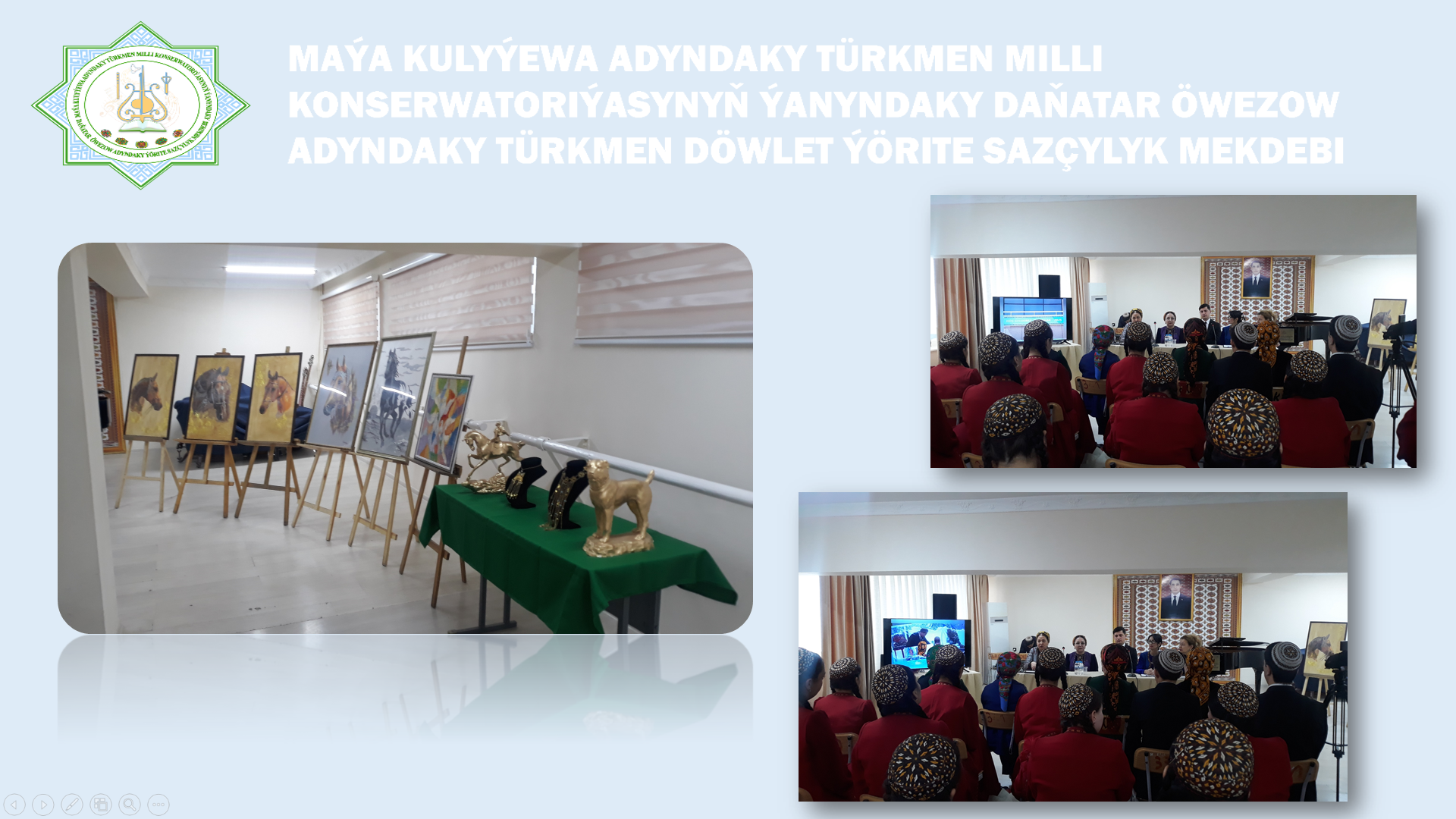 Saz we şekillendiriş sungat wekilleriniň duşuşygy