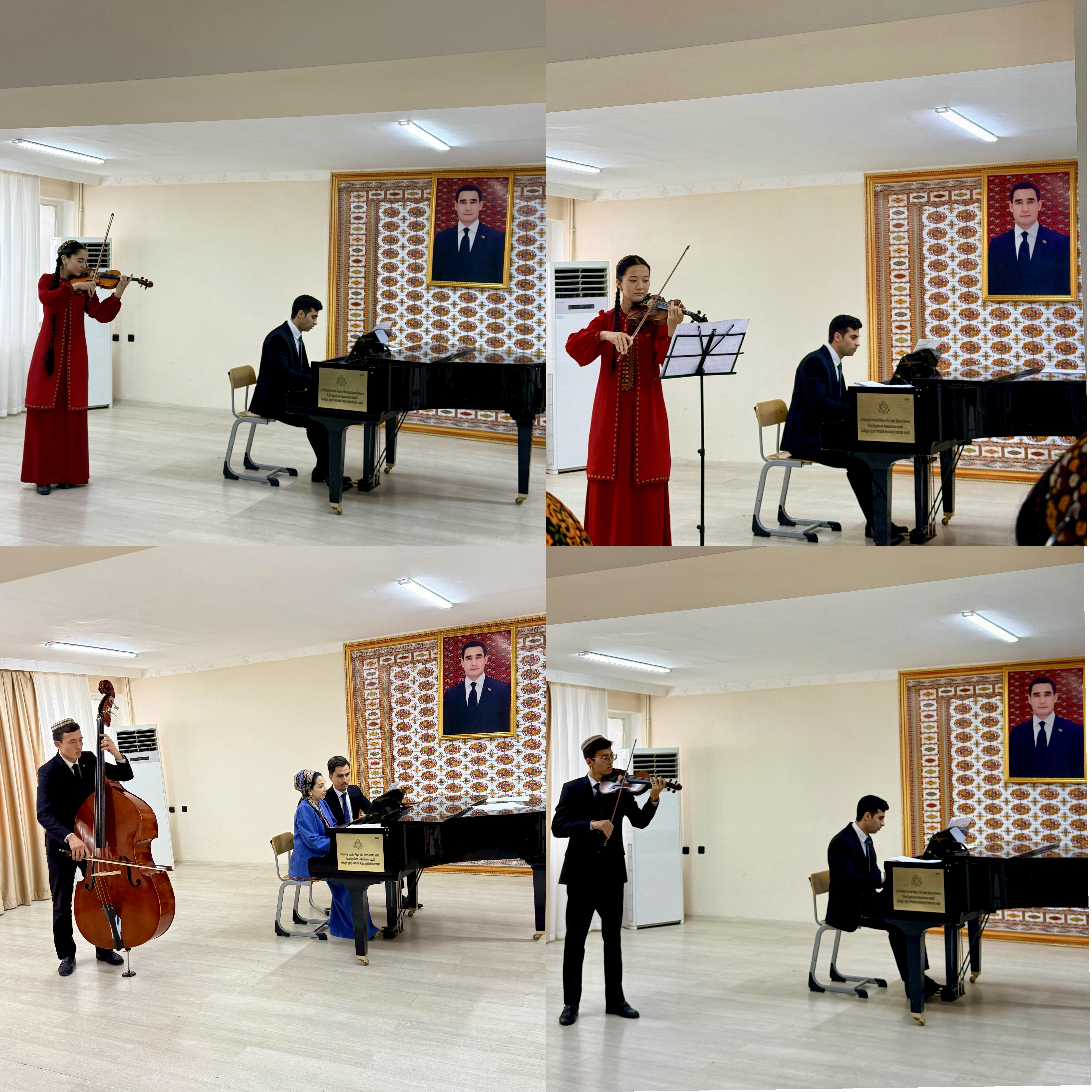 “KSG” bölüminiň “Täze ýyl” baýramçylygy mynasybetli  Hasabat konserti