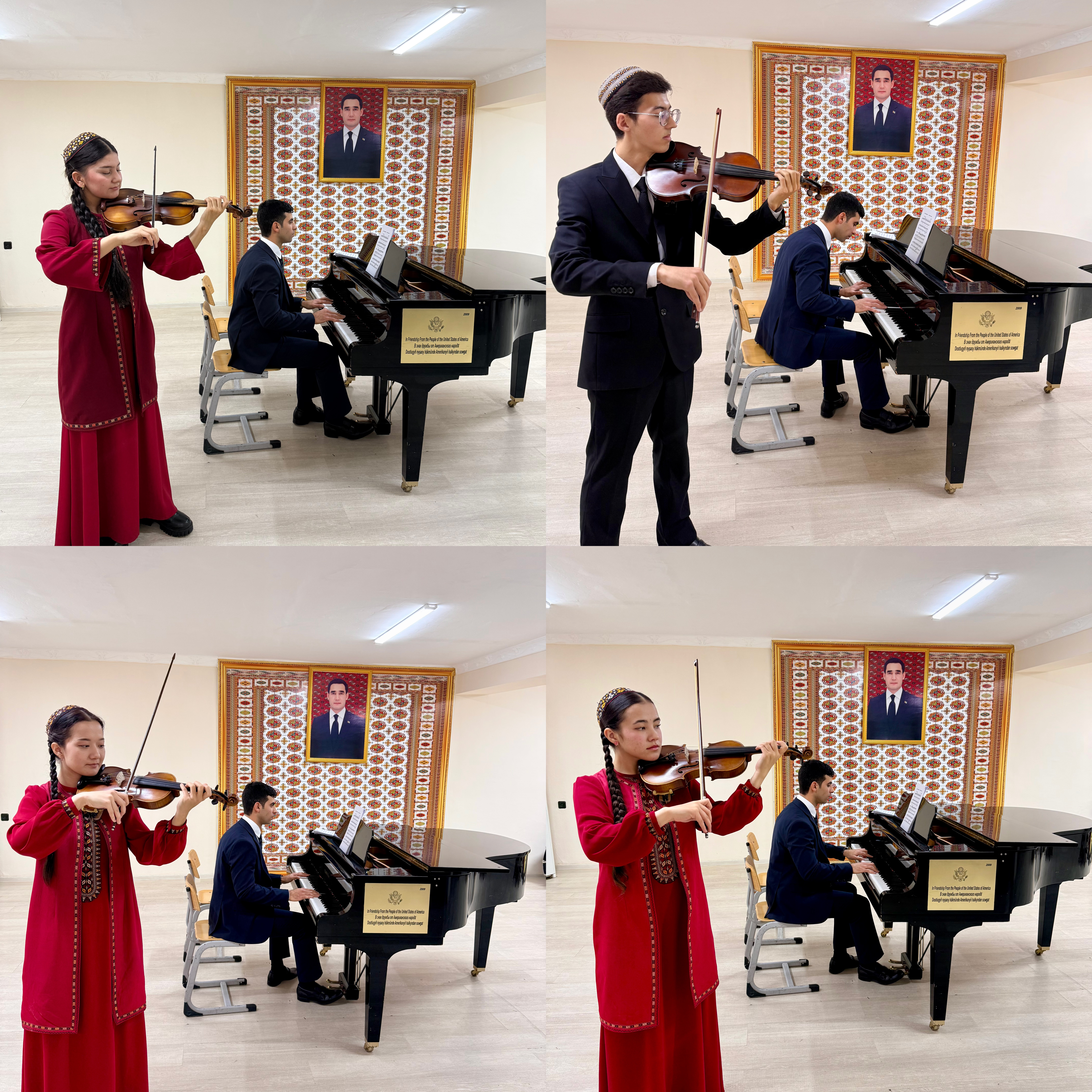 Täze ýyl mynasybetli konsert