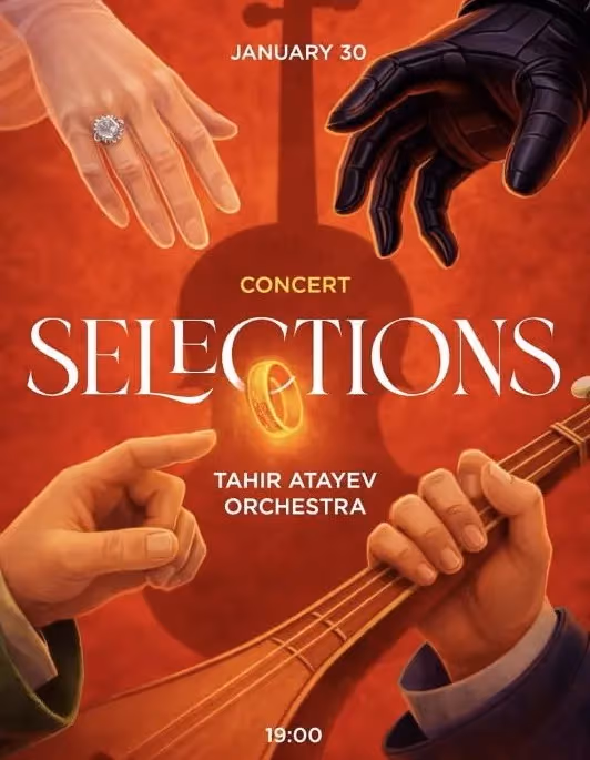 The Tahir Atayev Orchestra in Ashgabat invites you to a concert