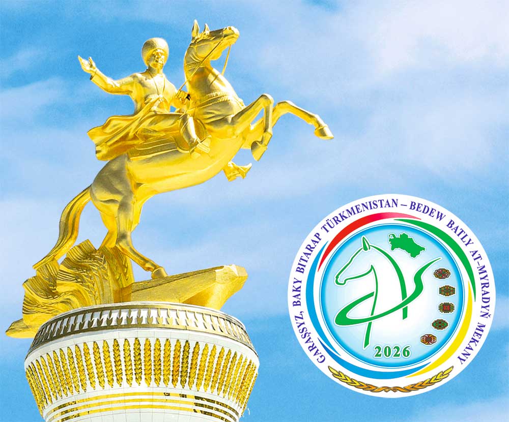 “Garaşsyz, baky Bitarap Türkmenistan-bedew batly-at myradyň mekany”