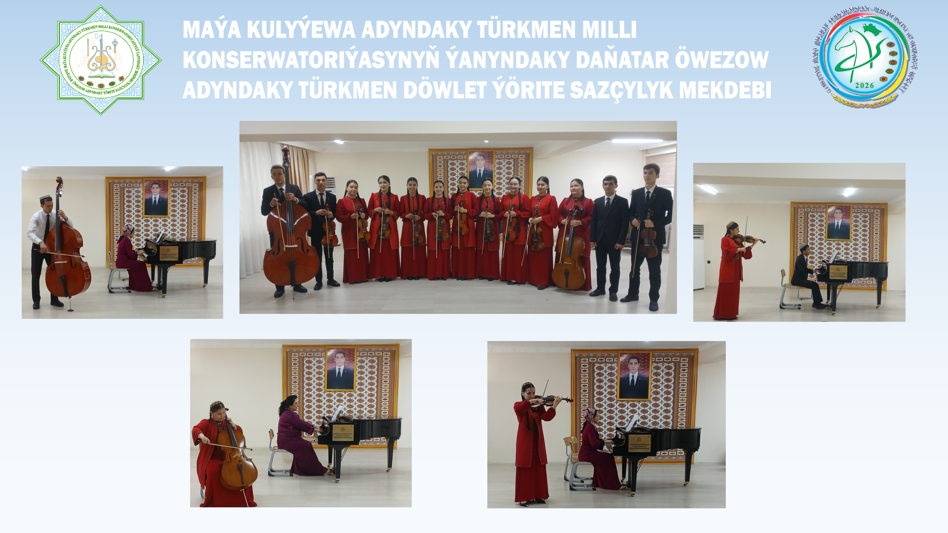 Ýeňiş güni mynasybetli konsert geçirildi.