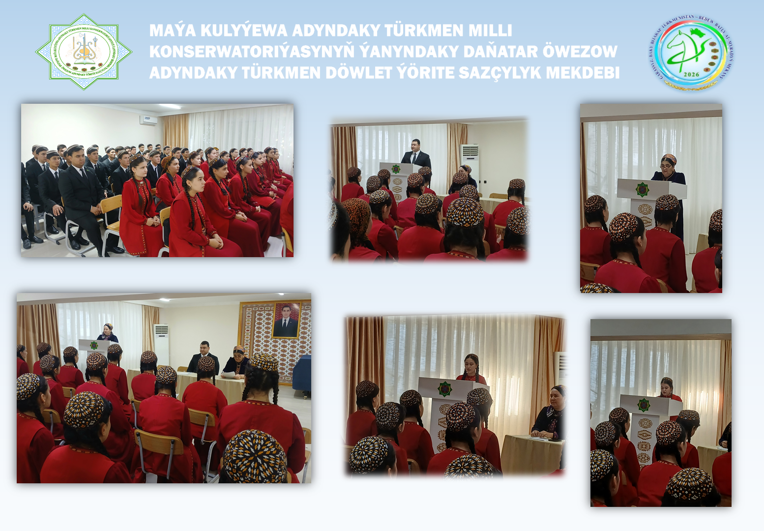 Ýaşlar — Berkarar Döwletiň Belent Geljegi !